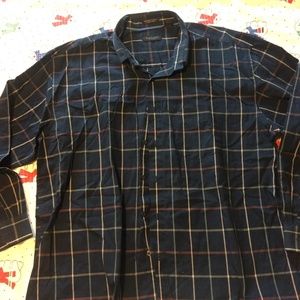 Large Checkered Long Sleeve Shirt